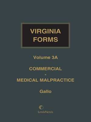 cover image of Virginia Forms